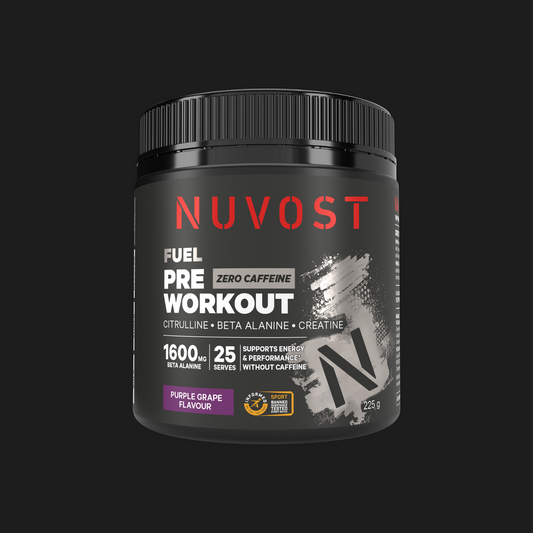 Nuvost Pre Workout Zero Caffeine