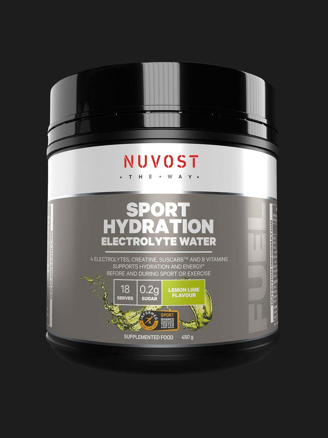 Nuvost Sport Hydration 450g