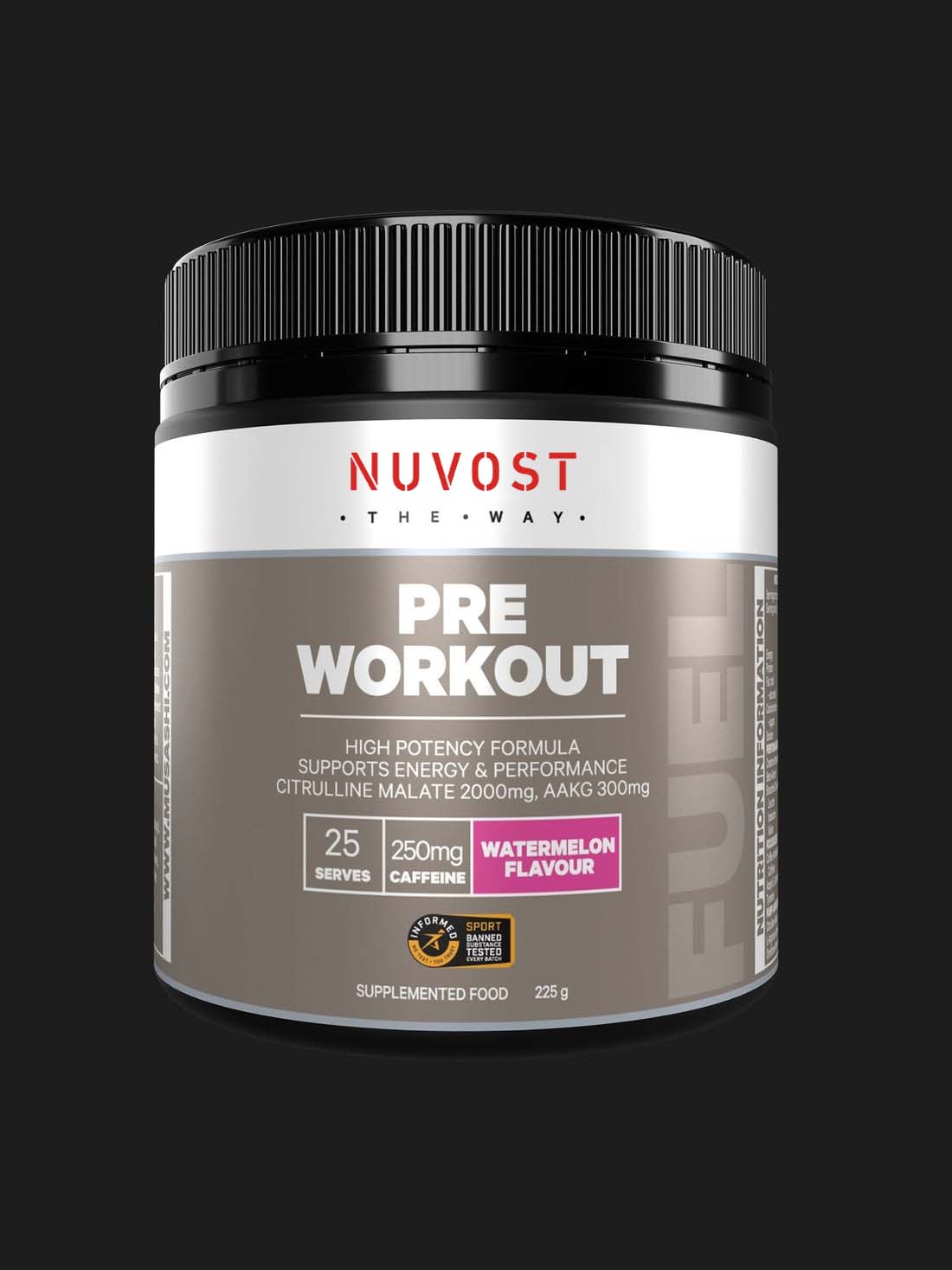 Nuvost Pre Workout 225g