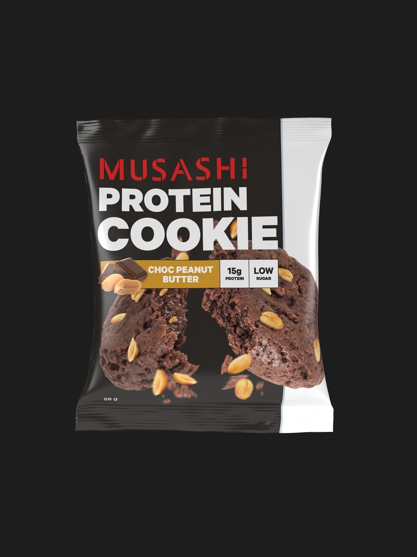Protein Cookie 58g (Box of 12 Cookies)