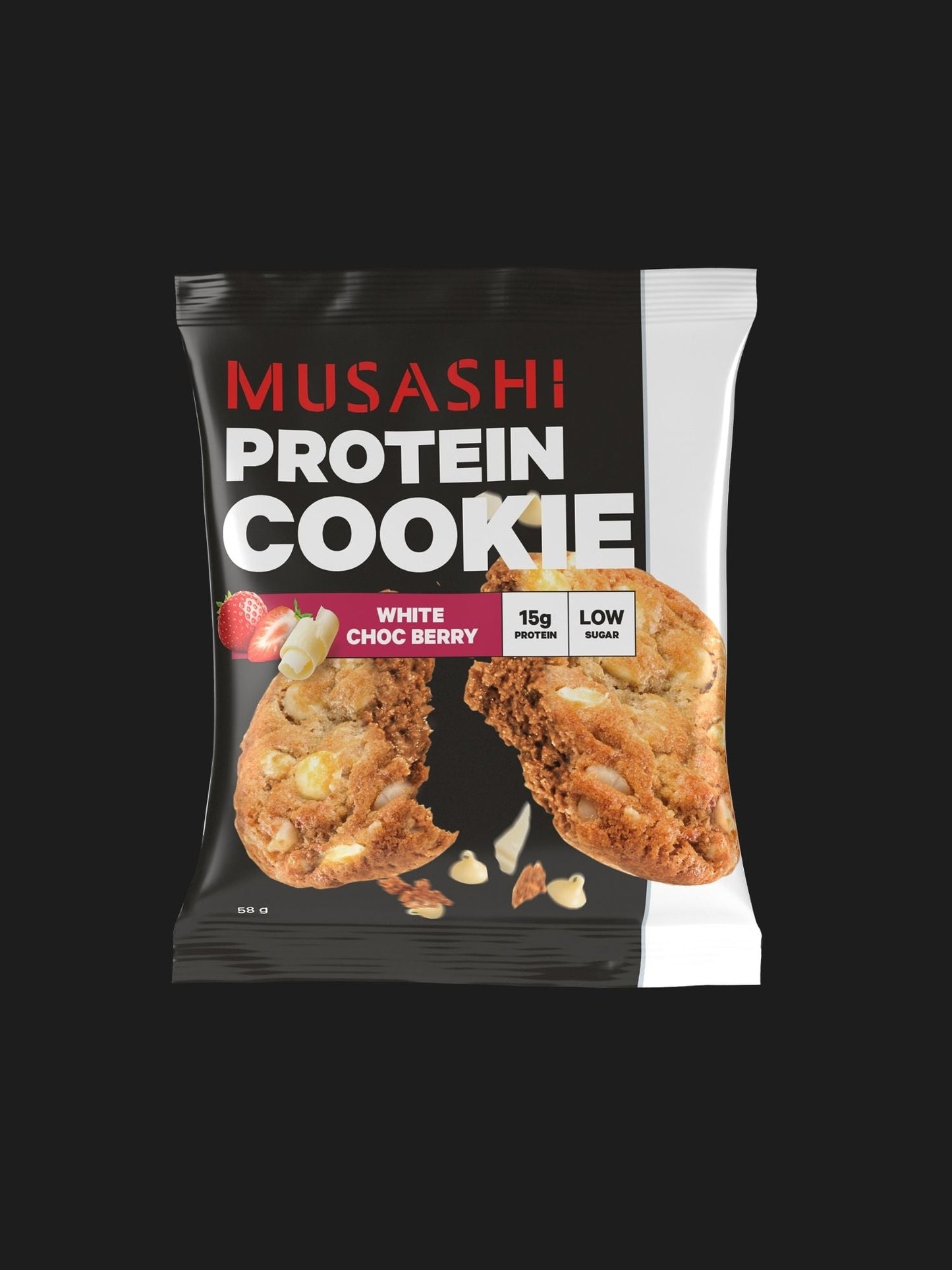 Protein Cookie 58g (Box of 12 Cookies)
