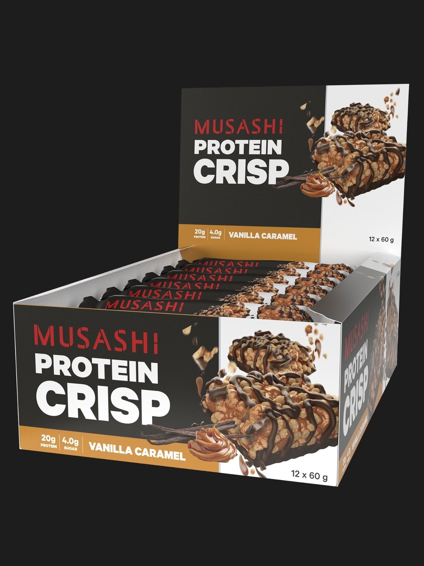 Protein Crisp Bar 60g (Box of 12 Bars)