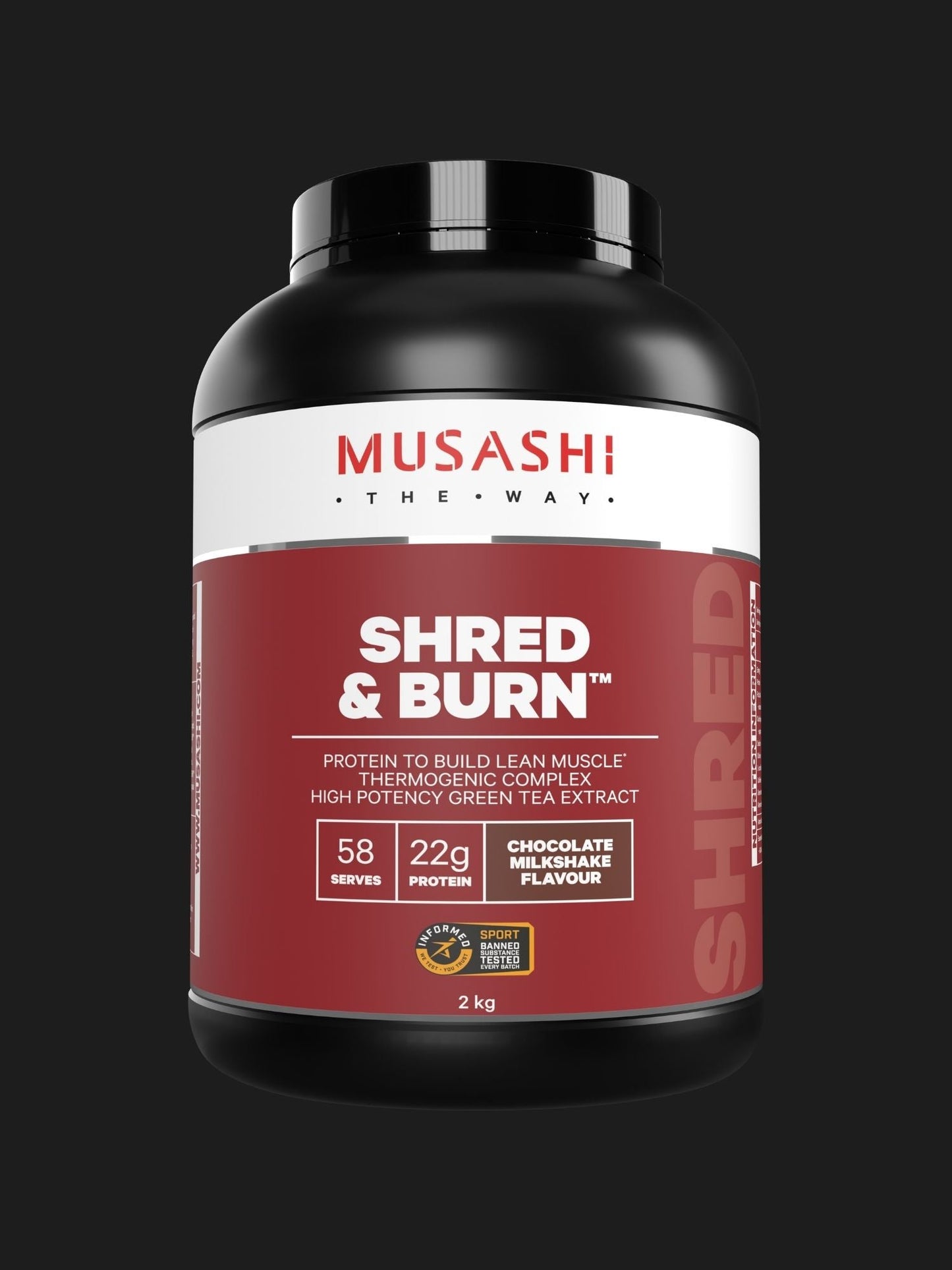 Shred & Burn Protein Powder