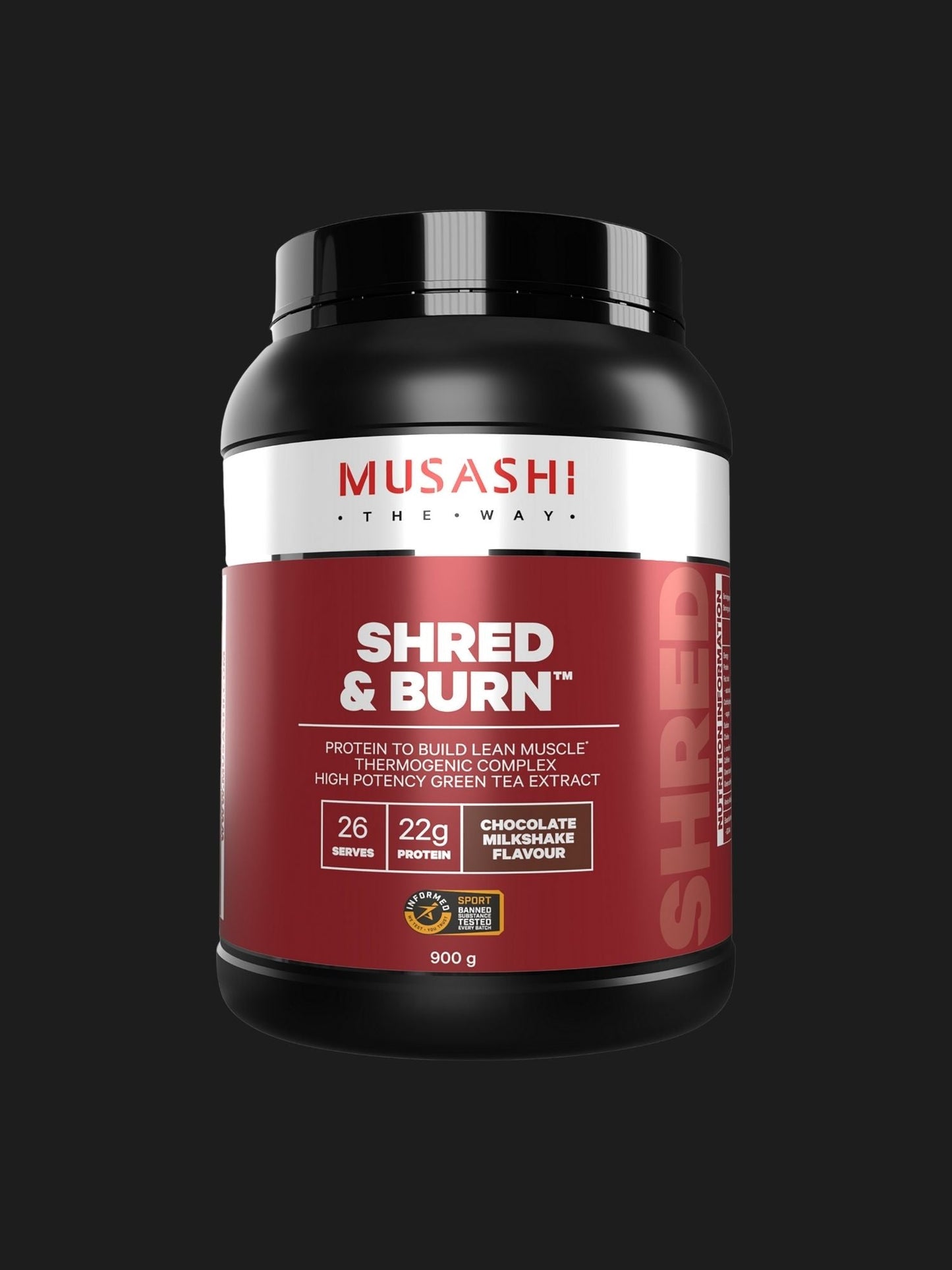 Shred & Burn Protein Powder