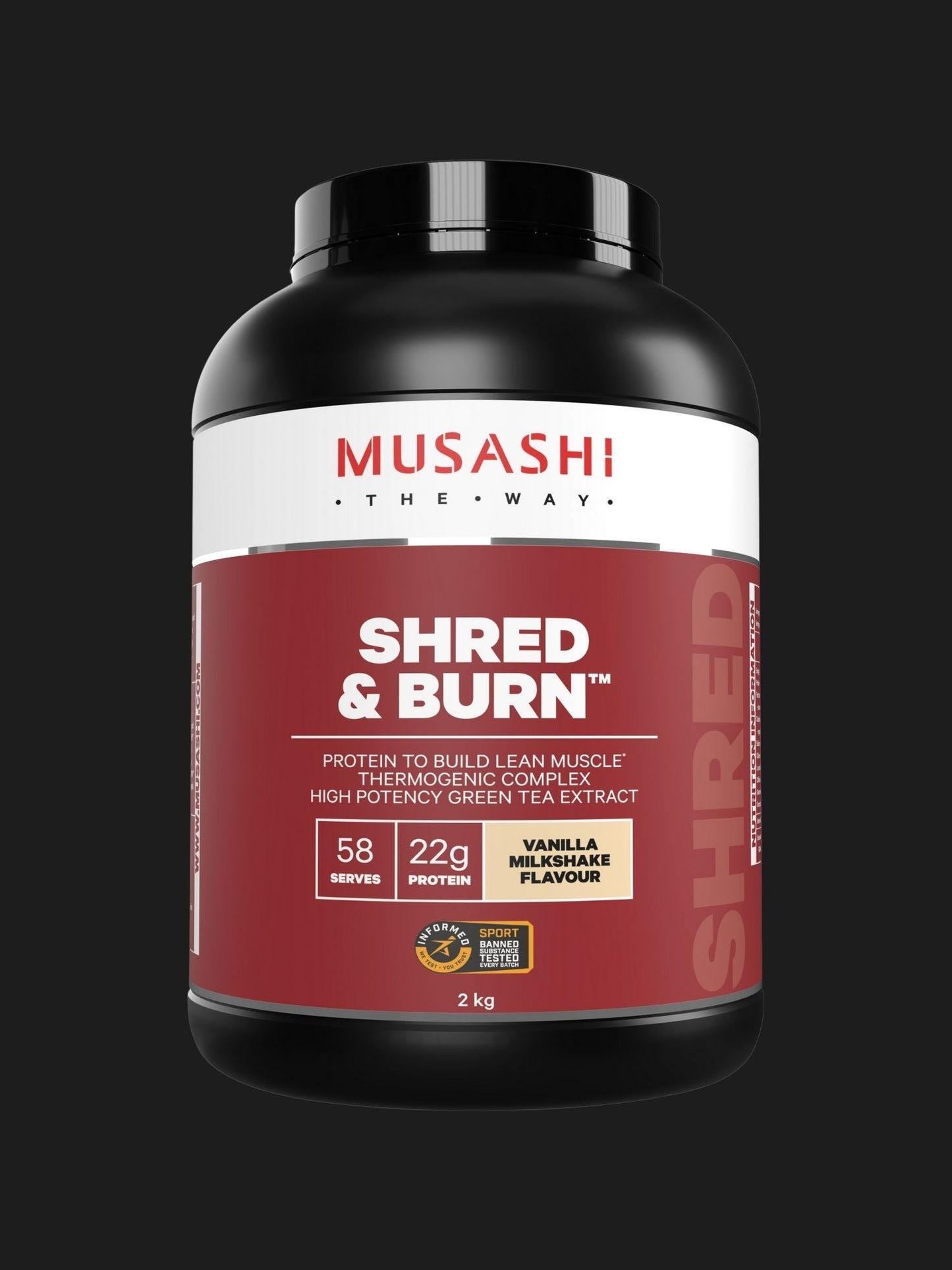 Shred & Burn Protein Powder