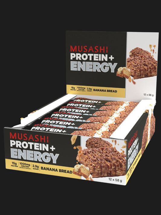 Protein+ Energy Bar 58g (Box of 12 Bars)