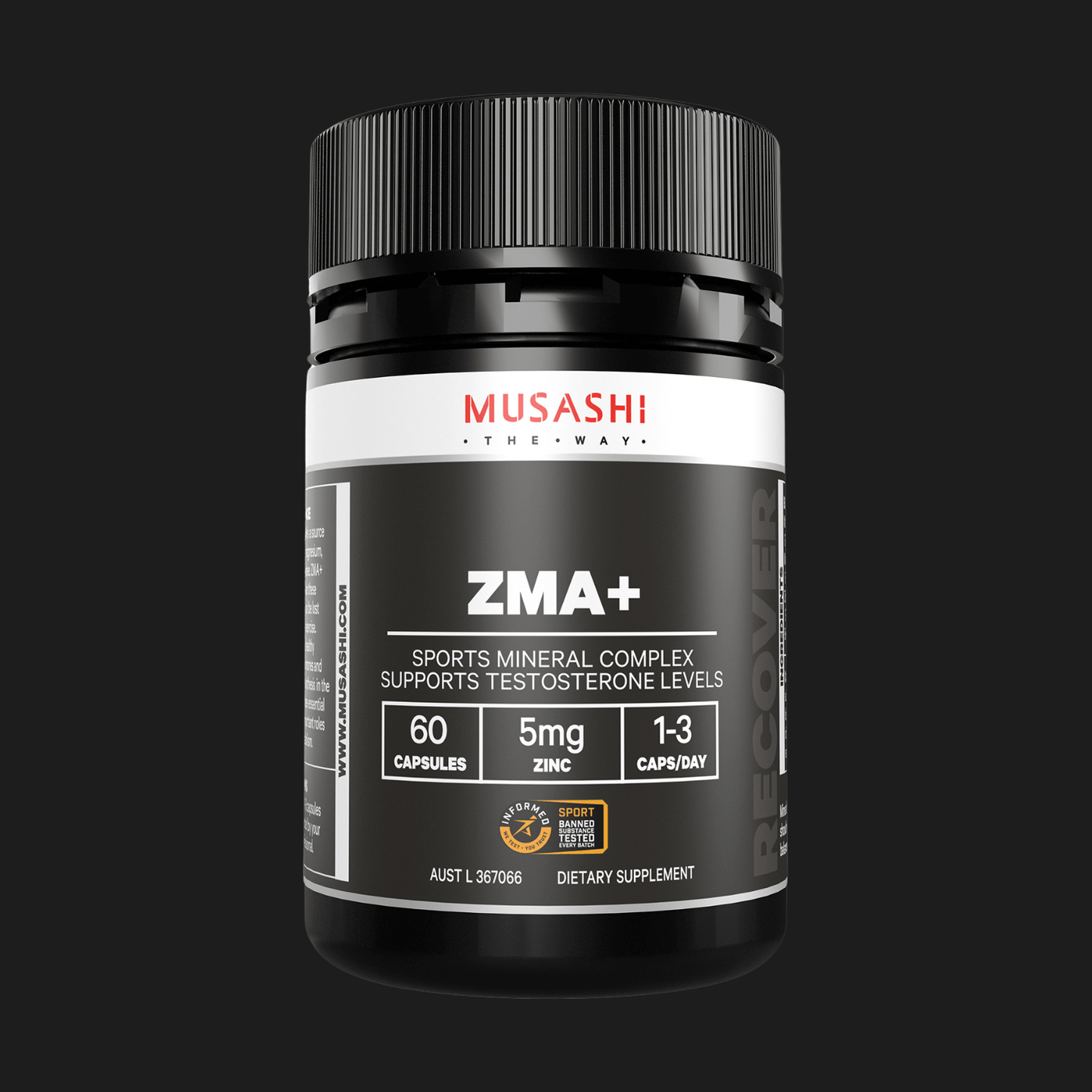 ZMA+ 60 Capsules