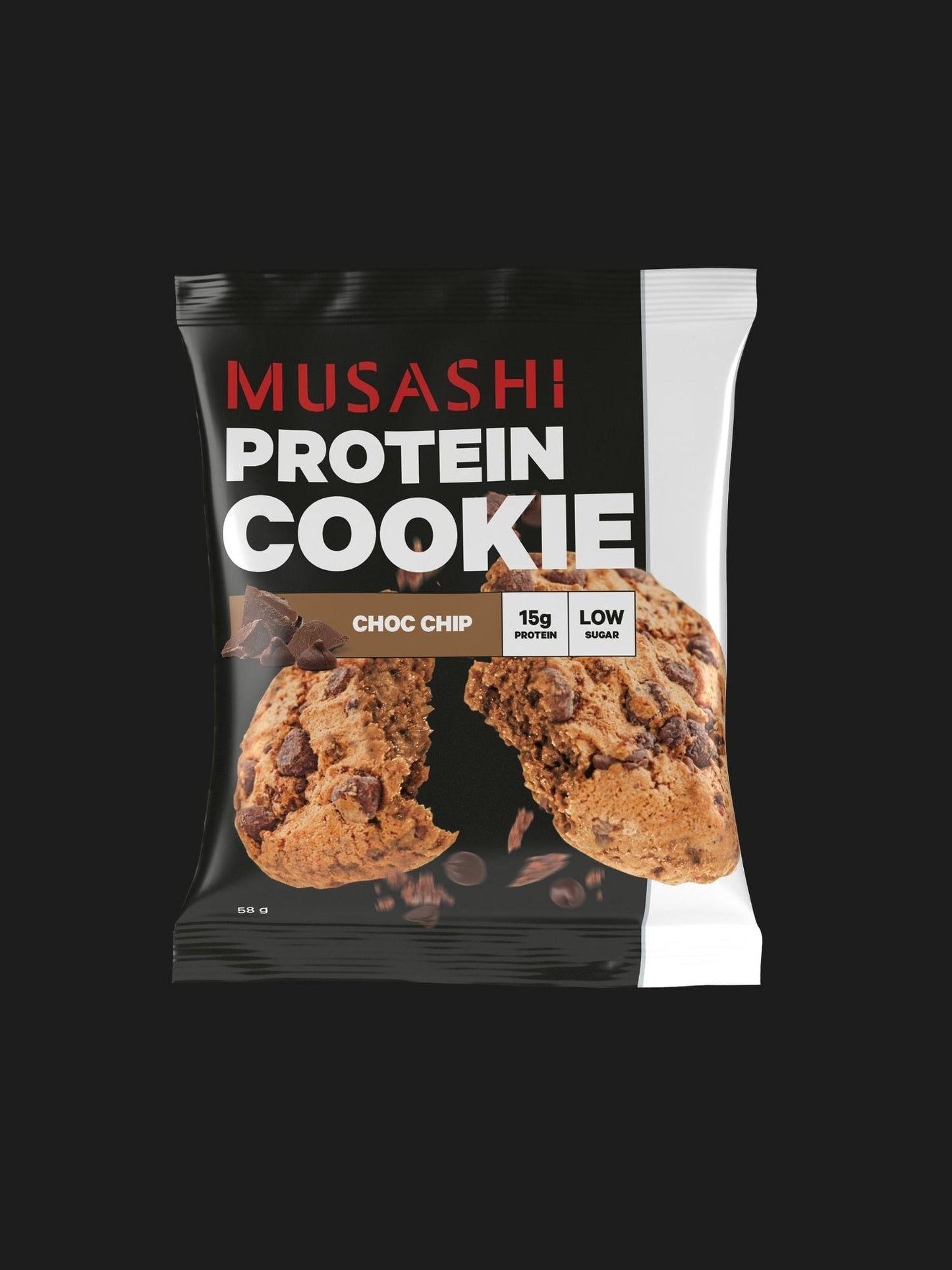 Protein Cookie 58g (Box of 12 Cookies)
