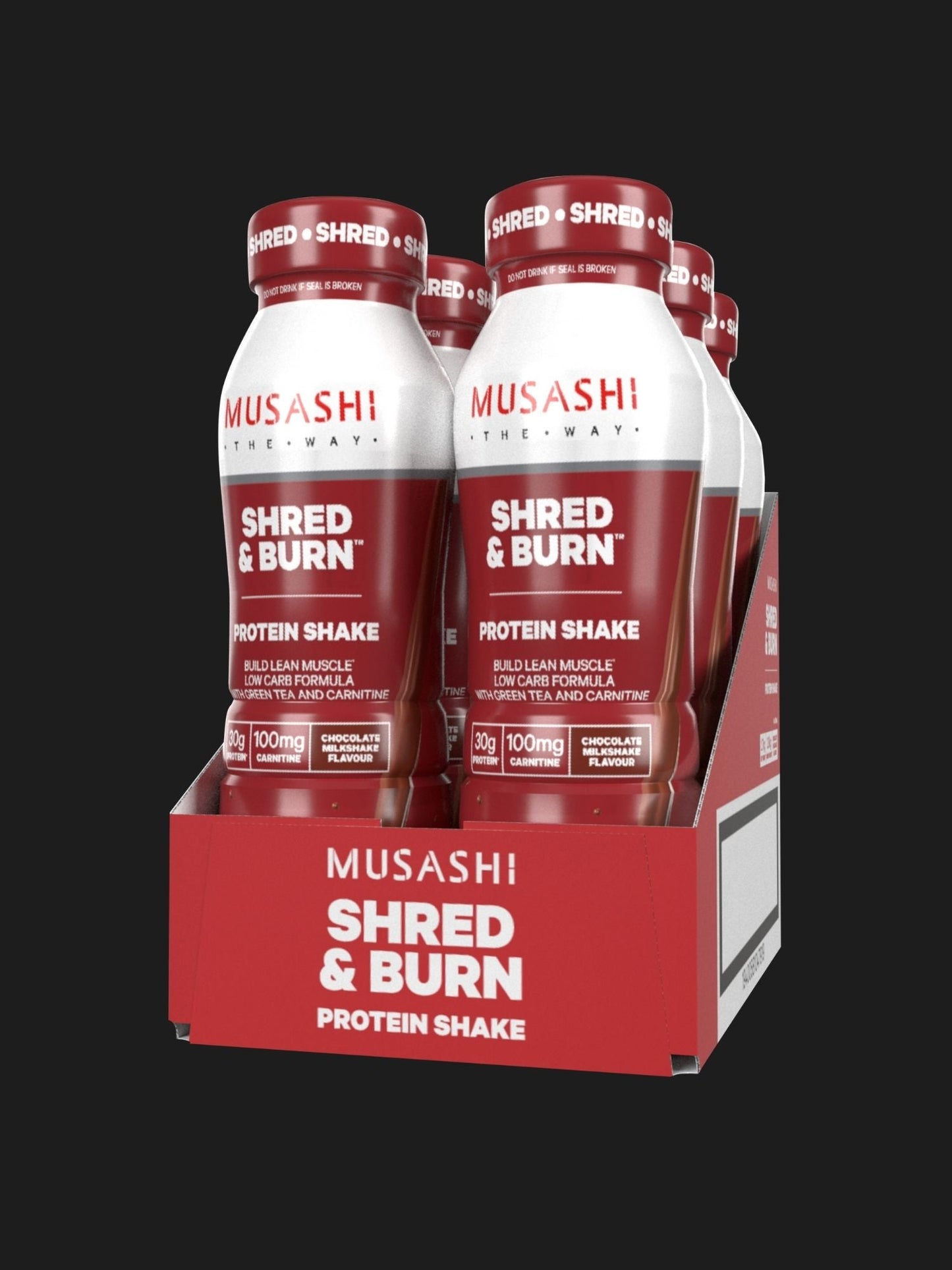 Shred & Burn Shake 375ml (Box of 6 Drinks)