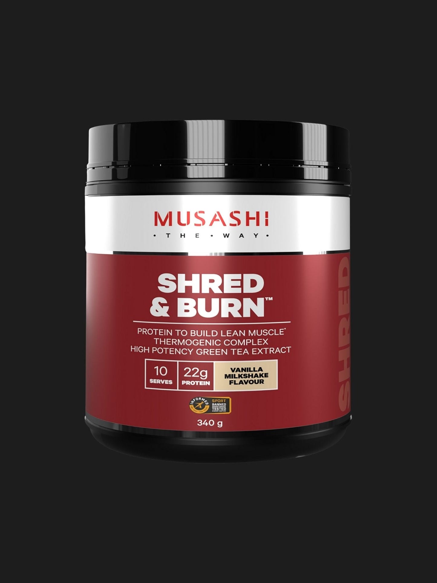 Shred & Burn Protein Powder